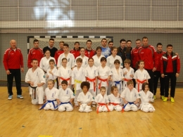 demonstratie Karate la Handball Meets Sibiu