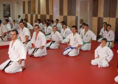 Seminar si examen Karate, Sibiu, 2012