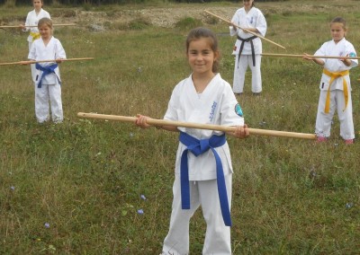 Antrenament Karate Bo